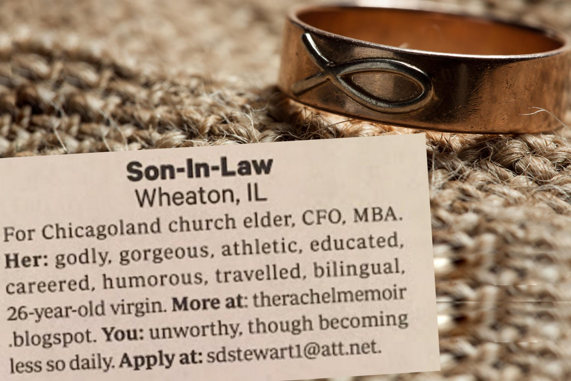 "Caut sot pentru fiica mea de 26 de ani, virgina". Ce s-a intamplat dupa ce un tata a publicat acest anunt intr-o revista