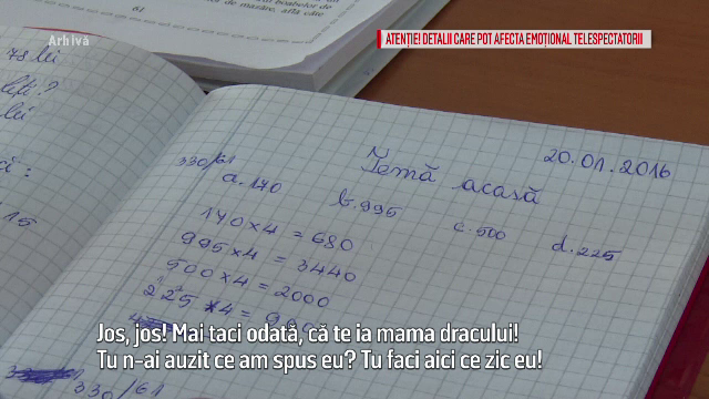 "Taci odata ca te ia mama dracului. Vin la tine si te strang de gat". Cati bani va plati invatatoarea care si-a umilit elevii
