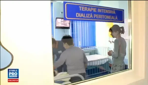 Inca doi copii diagnosticati cu sindrom hemolitic uremic au fost internati azi la Marie Curie. Unul dintre ei, in stare grava