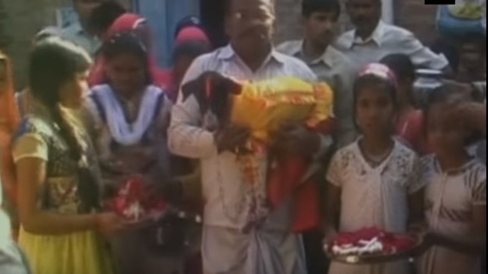 Nunta la care au participat 5000 de persoane in India. "Mirele" a fost cel care a atras toata atentia. VIDEO