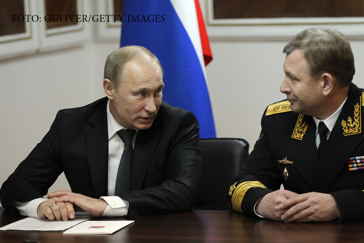 Seful flotei militare ruse a demisionat, "din motive de sanatate". Cine ii va lua locul