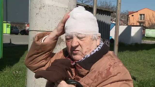 femeie accidentata