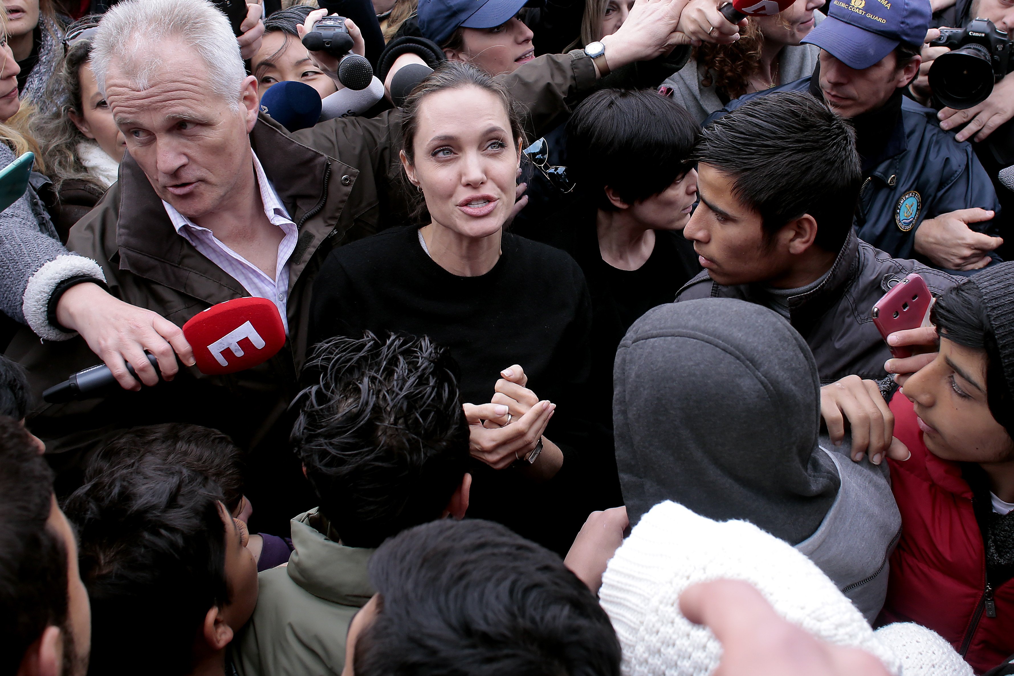 Angelina Jolie, Grecia
