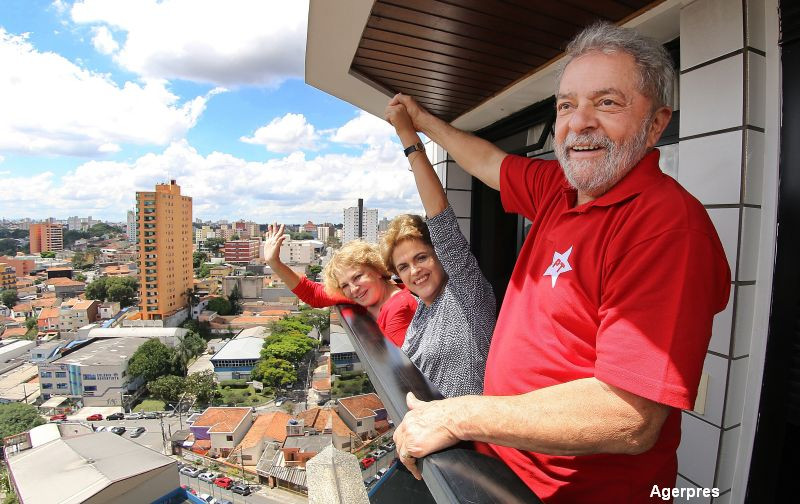 Dilma Rousseff si Luiz Lula