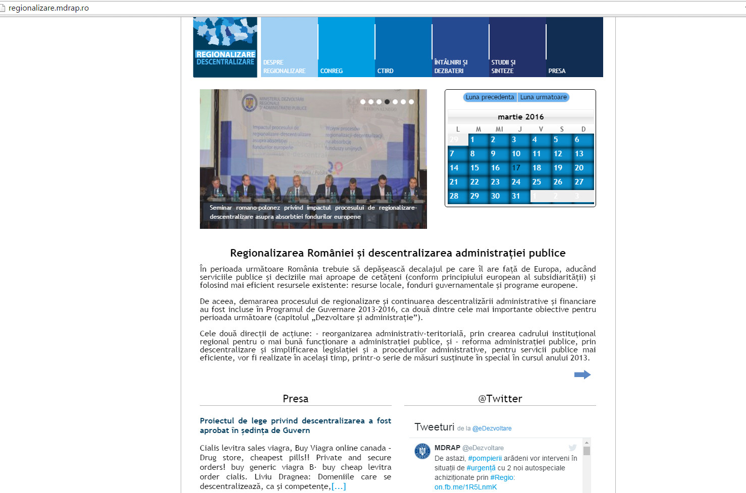 descentralizare cu Viagra