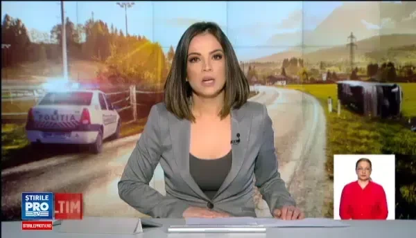 Clipe de groaza in apropiere de Pascani. Un autocar plin cu pasageri s-a rasturnat in sant, dupa ce soferul ar fi adormit