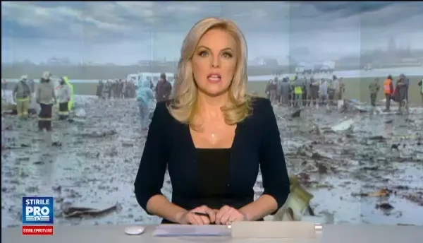 ANIMATIE GRAFICA cu prabusirea avionului Flydubai in Rusia. Pilotul a survolat aeroportul timp de doua ore. VIDEO