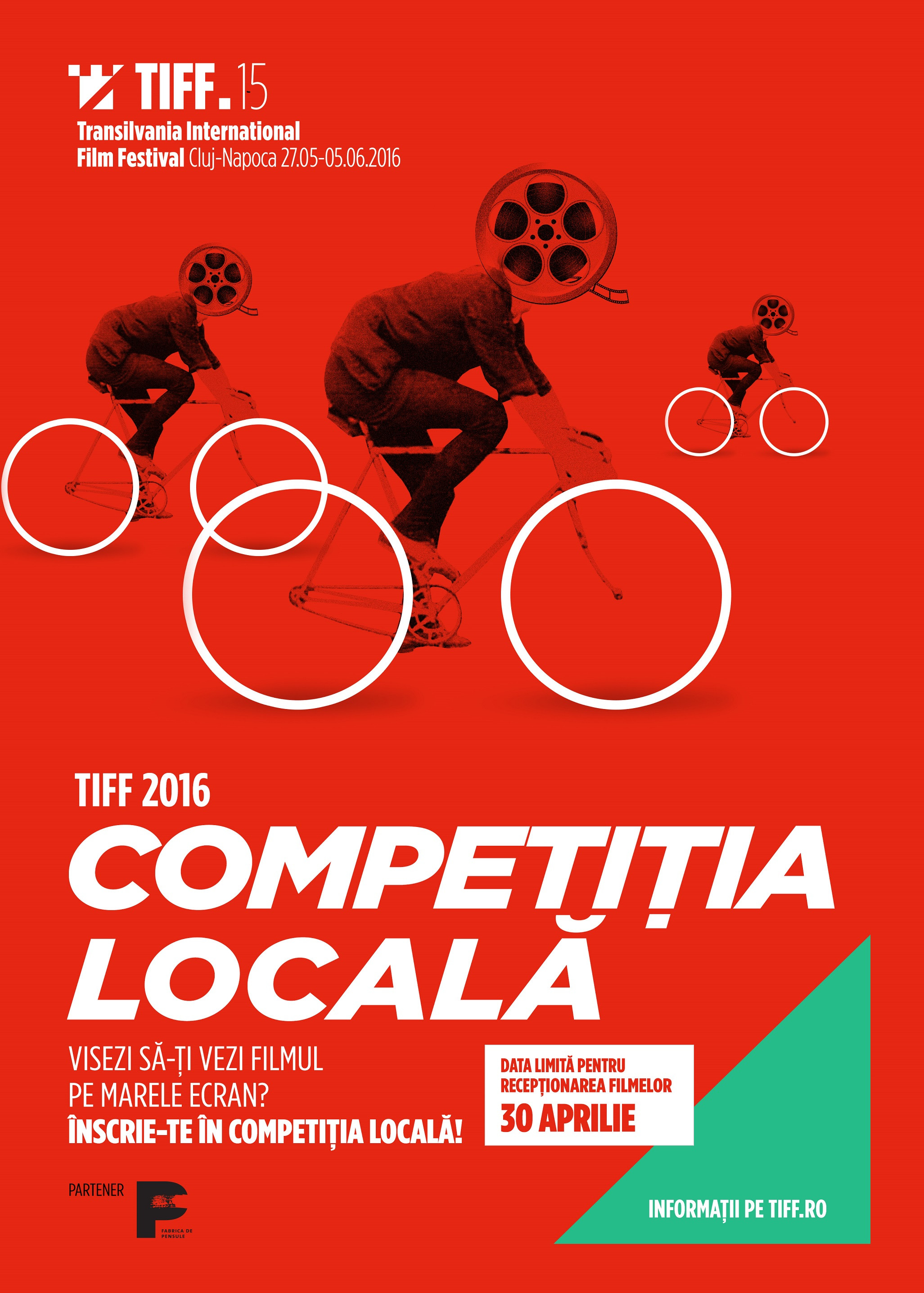 Incepe Competitia Locala TIFF 2016. Artistii clujeni isi pot inscrie filmele