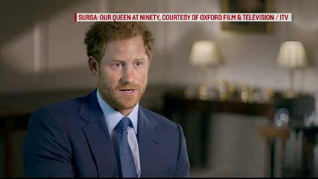 "Regina noastra la 90". Printul Harry, despre viata de stranepot al reginei Elisabeta a II-a