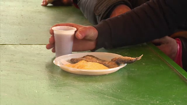 pastravi cu mamaliga