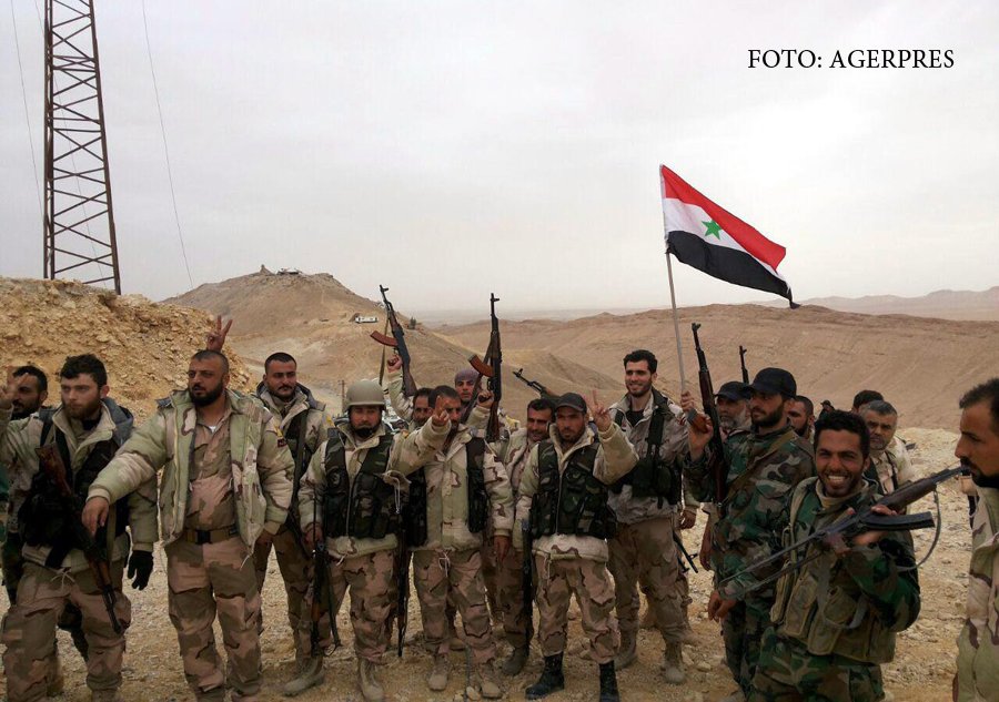 fortele pro-Assad recuceresc Palmyra
