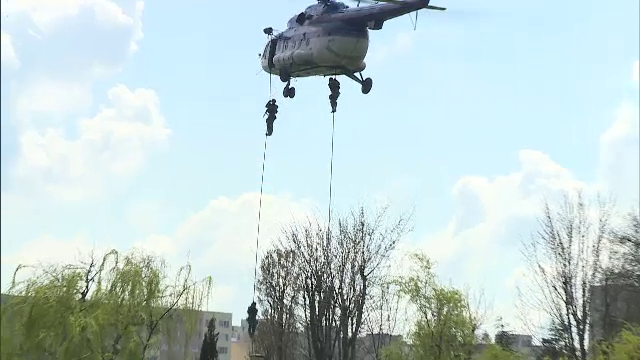 demonstratie politie