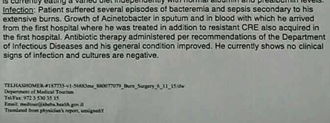 Raport medical din Israel - Colectiv