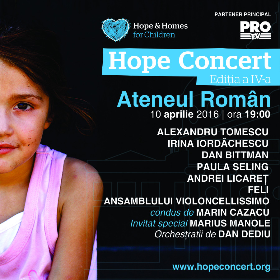 Premierul Dacian Ciolos va transmite un mesaj de pe scena Ateneului Roman despre copiii care traiesc in saracie extrema