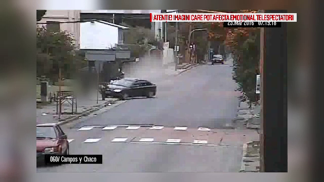 Momentul infiorator in care un sofer in pragul comei alcoolice pierde controlul masinii. Ce a urmat dupa ce a lovit un pieton