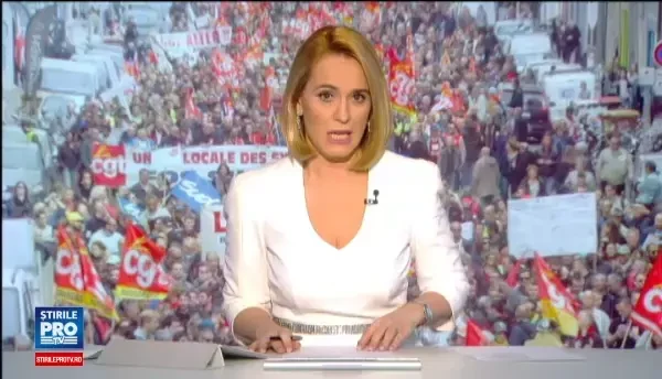 Greve si proteste impotriva reforme sociale anuntate de Hollande, in Franta. Violente si arestari inregistrate in trei orase