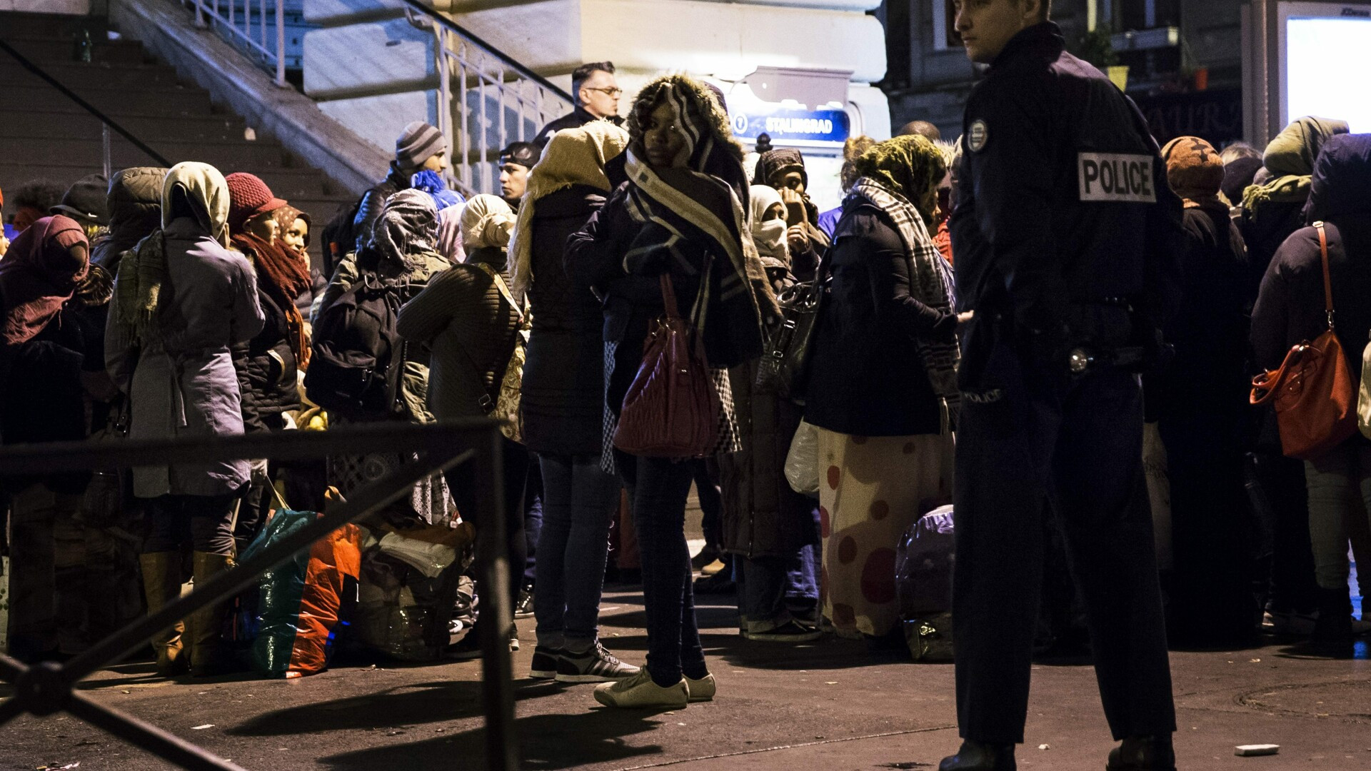 imigranti Paris - Agerpres