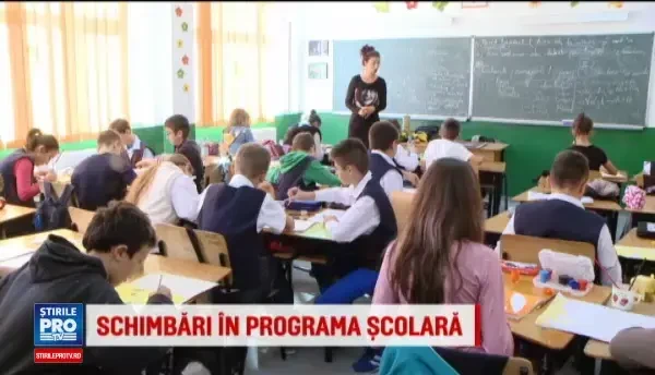 Programa scolara se schimba: mai putina limba romana, mai multe optionale. Elevii trebuie sa iasa din letargie