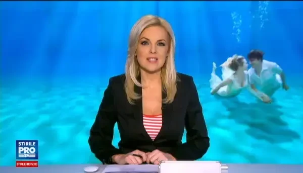 Nunta subacvatica, cea mai noua moda printre indragostiti. Metoda prin care mirii pot vorbi cu preotul