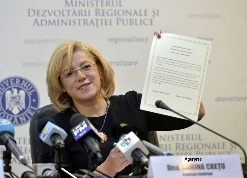 Corina Crețu avertizează Guvernul că nu depune proiecte și România pierde bani. ”Sunt probleme”