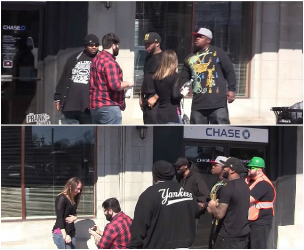 A crezut ca va fi jefuita de o gasca de hoti, dar a ajuns sa fie ceruta de sotie. Farsa geniala pusa la cale de iubitul ei