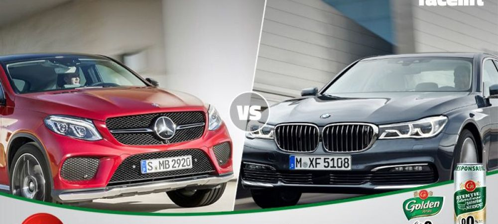 David versus Goliat astazi in Autovot 2016: BMW Seria 1 si Mercedes GLE Coupe se bat in competitia popularitatii