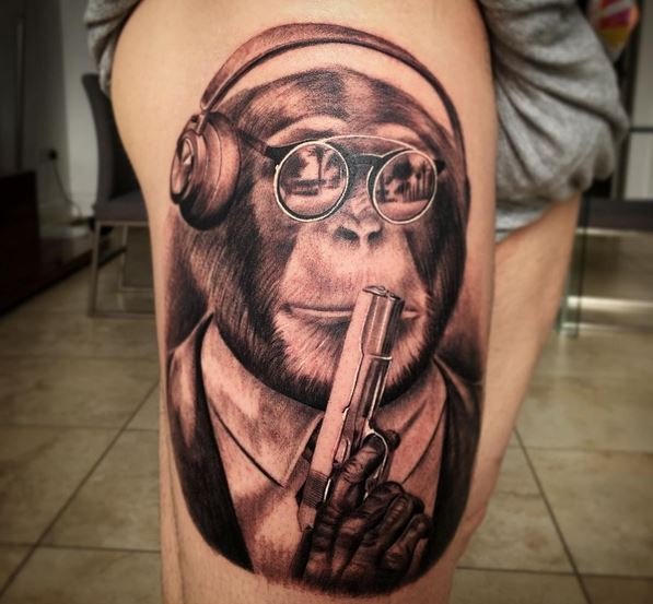 Mii de oameni au reactionat cand au vazut acest tatuaj! Ce jucator celebru si-a desenat asta pe picior