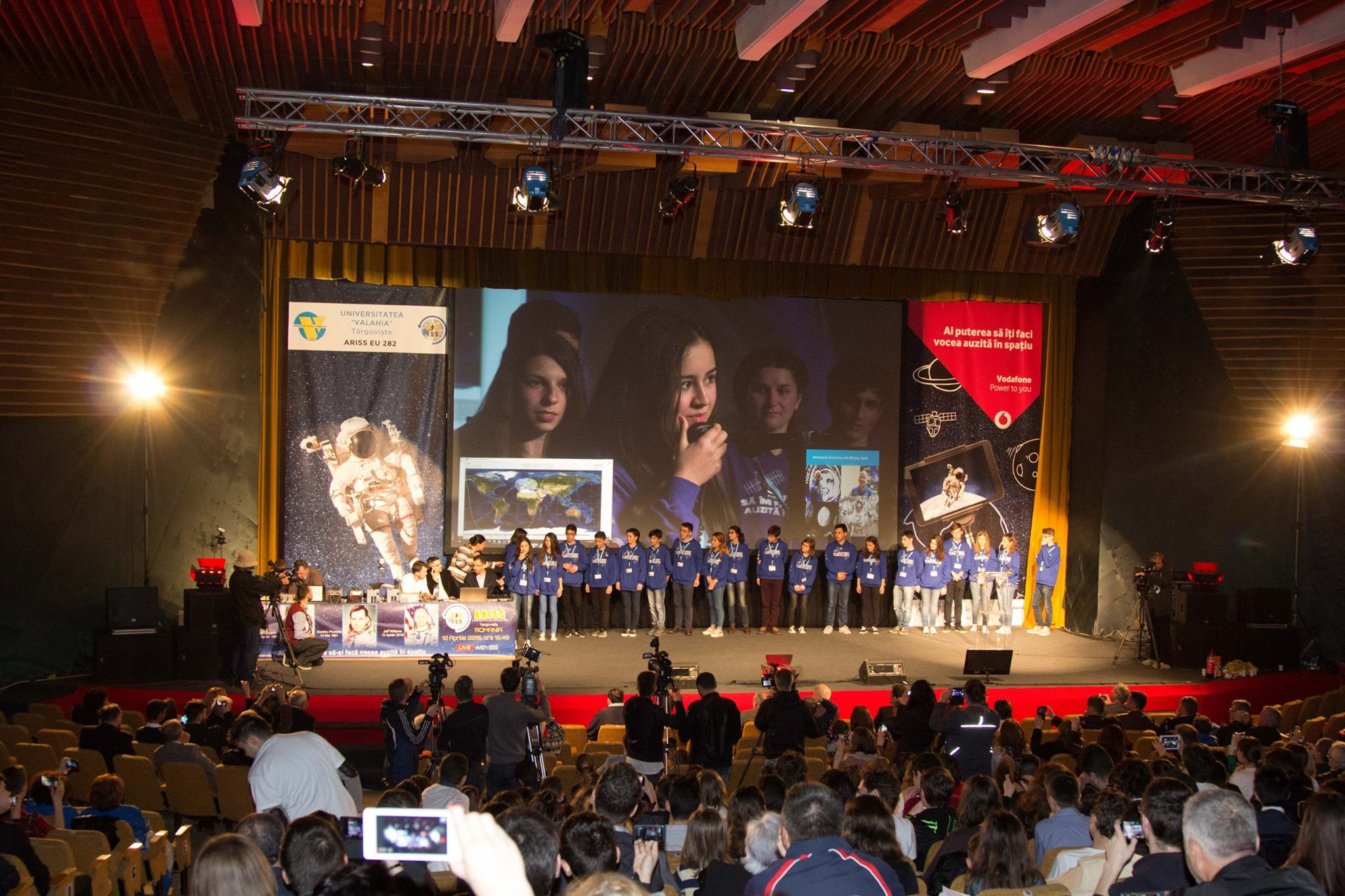 (P) Vodafone Romania, partenerul tehnologic al primei legaturi in direct cu ISS