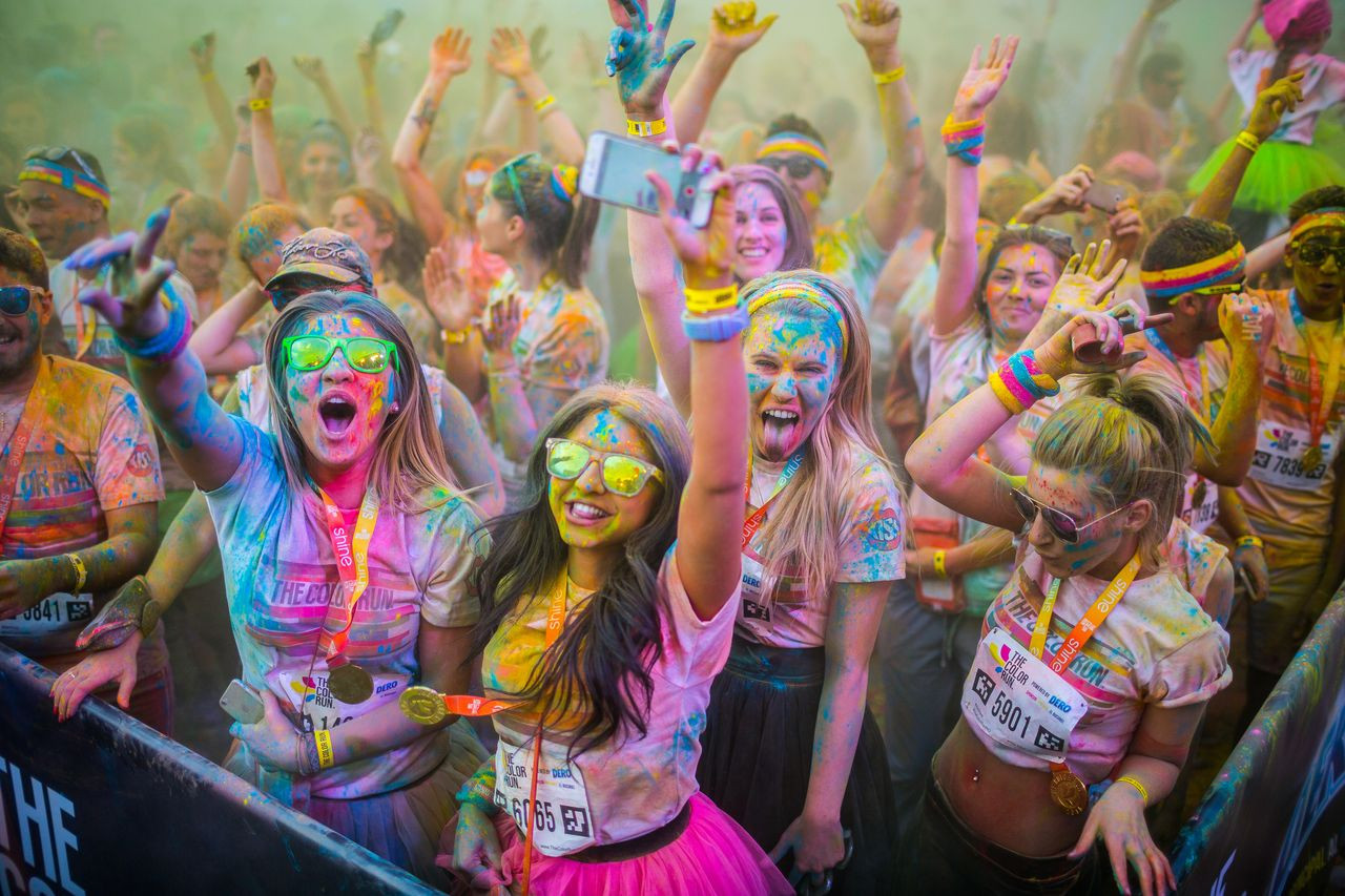 (P) DERO va invita la a treia editie a cursei "The Color Run Tropicolor". Cand si unde se va da startul