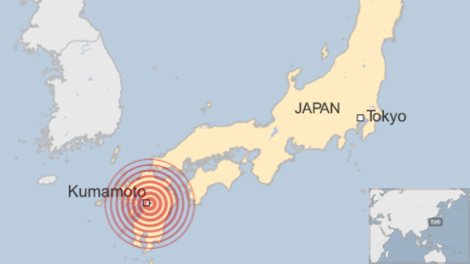 Un cutremur de 7,1 a lovit din nou Japonia, in aceeasi regiune devastata de seismul de 6,5. Alerta de tsunami a fost ridicata