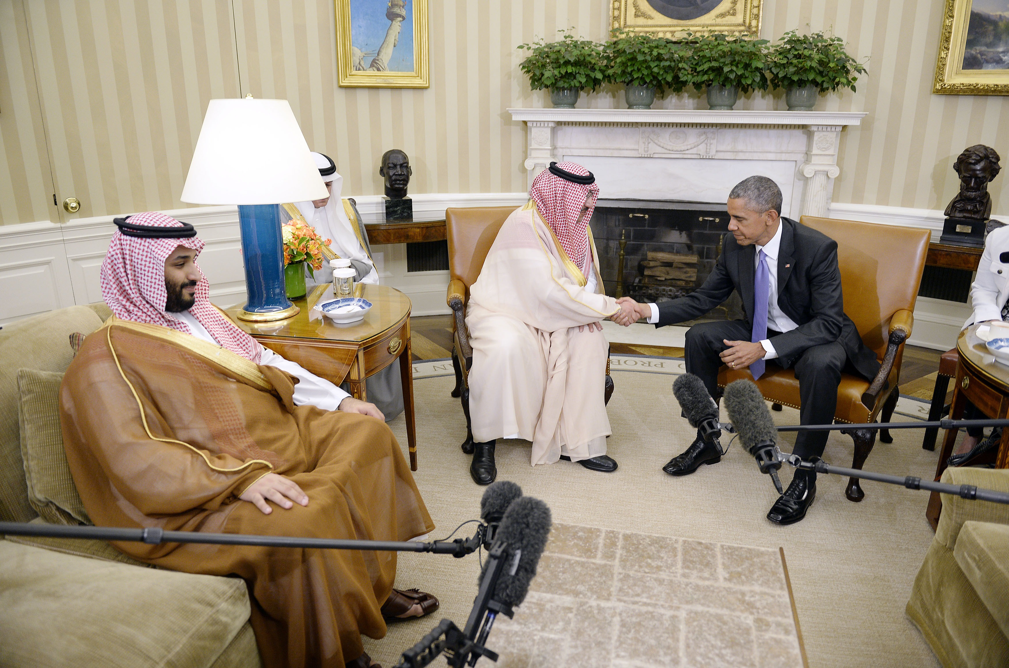 Obama print Arabia Saudita