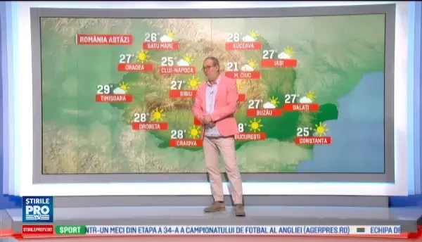 Vreme neobisnuit de calda in toata tara pentru aceasta perioada. Unde se vor inregistra 30 de grade