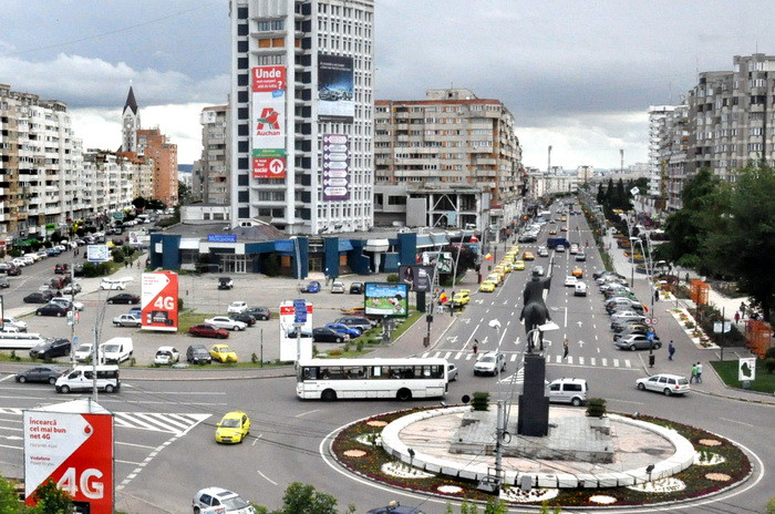 Al doilea cel mai mare oras din fiecare judet. O harta a Romaniei ce arata diferente incredibile