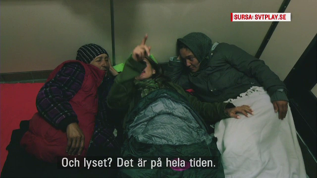 Reportaj la postul national suedez despre cersetorii tigani. Reactia romilor cand reporterul ii intreaba "Pot dormi cu voi?"