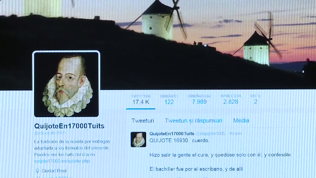 Un barbat de 55 de ani a transcris un roman intreg pe Twitter. De cati ani a avut nevoie pentru a reproduce "Don Quijote"