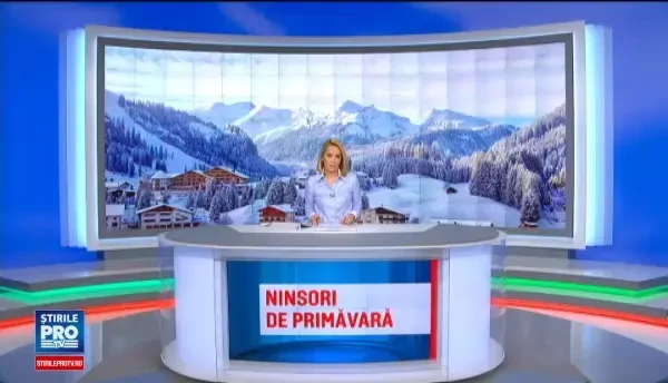 Zonele din Romania in care a viscolit si a nins abundent, in toiul primaverii. Oamenii au facut din nou focul in sobe