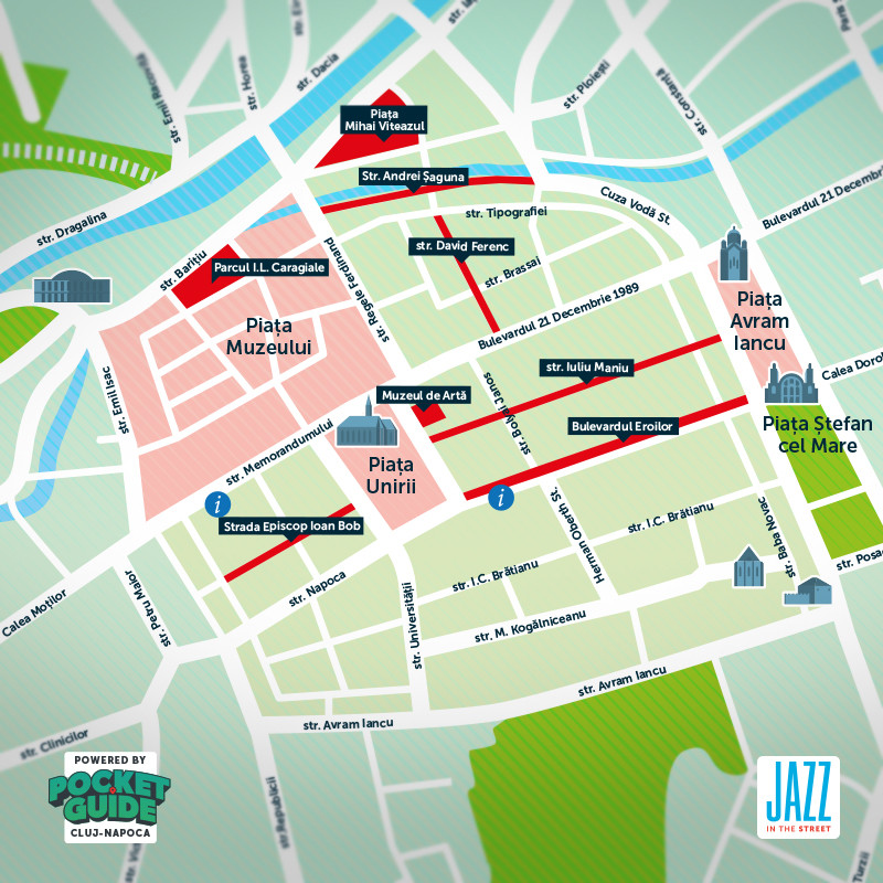 Arta anima Clujul sambata la Jazz in the Street. Afla unde ii poti intalni pe artisti