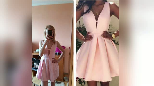 O romanca a comandat pe internet o rochie care costa 84 de lei. Ce a primit acasa, in colet: "Am avut un soc"