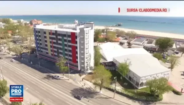 Surprizele pregatite pentru turistii care ajung in statiunea Mamaia. O puteti admira in toata splendoarea ei