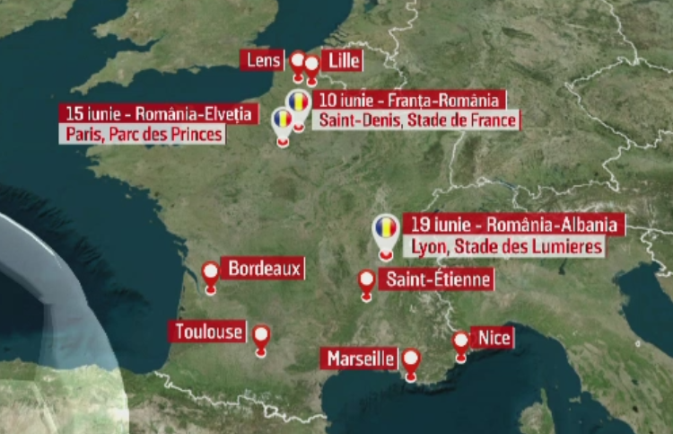 Primii romani "convocati" la Euro 2016. Francezii vor pune trei filtre de securitate de teama unui atentat terorist