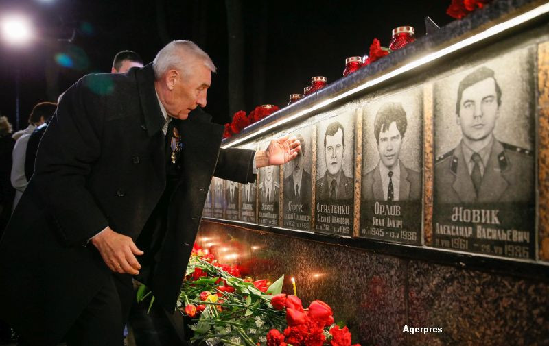 Ucraina marcheaza 3 decenii de la cel mai grav accident nuclear din istorie. Putin: "A fost o lectie serioasa pentru omenire"