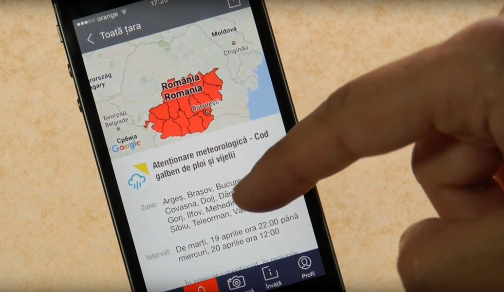 iLikeIT. Romania are, in premiera, o aplicatie pentru situatii de urgenta. Cum afli ce drumuri sunt blocate sau cand ninge