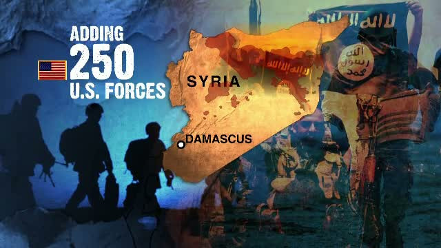 250 de soldati americani, trimisi in Siria. Misiunea acestora pe teritoriul sirian