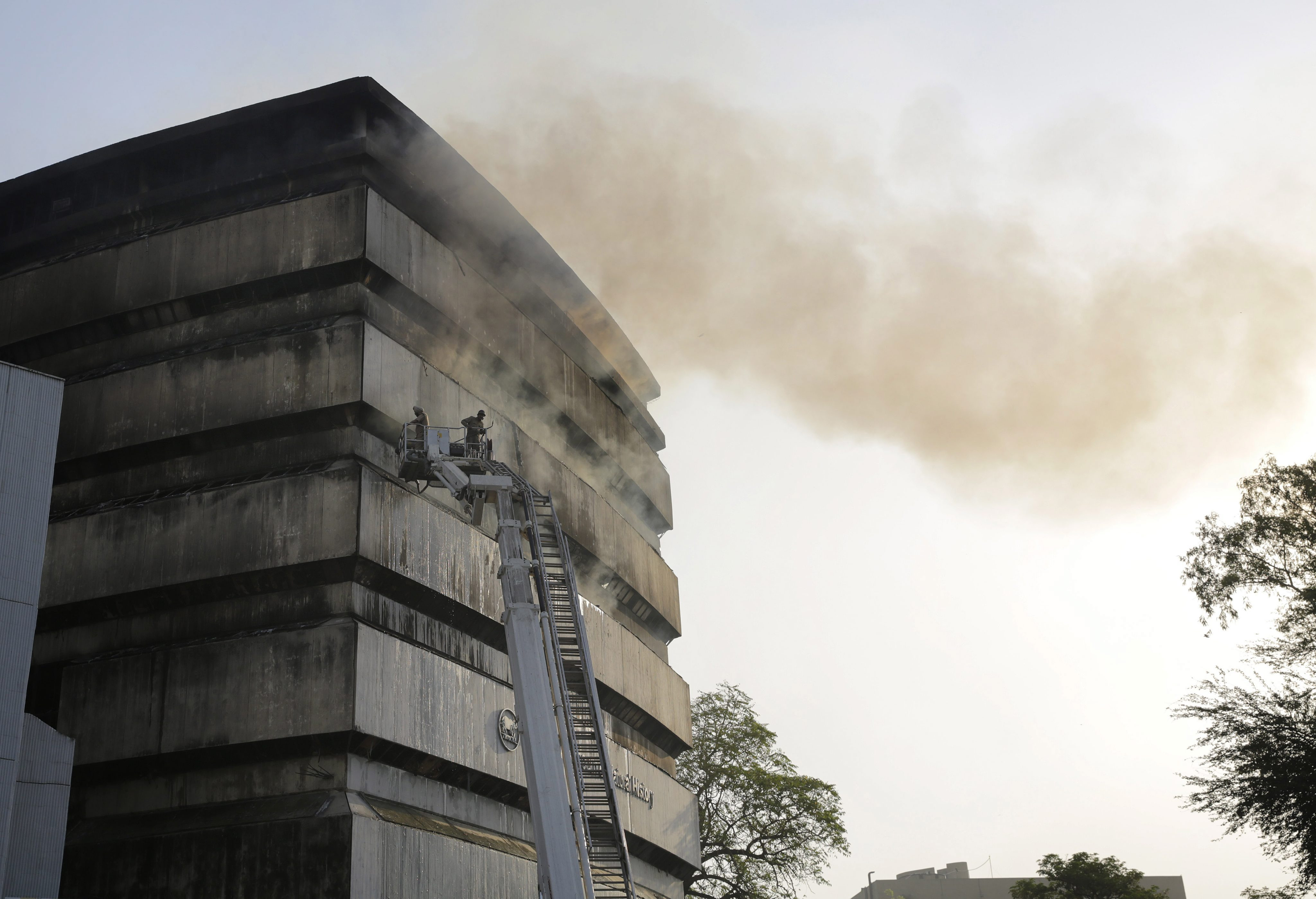 Muzeul National de Istorie din New Delhi, distrus de un incediu masiv. 35 de autospeciale au intervenit sa stinga focul
