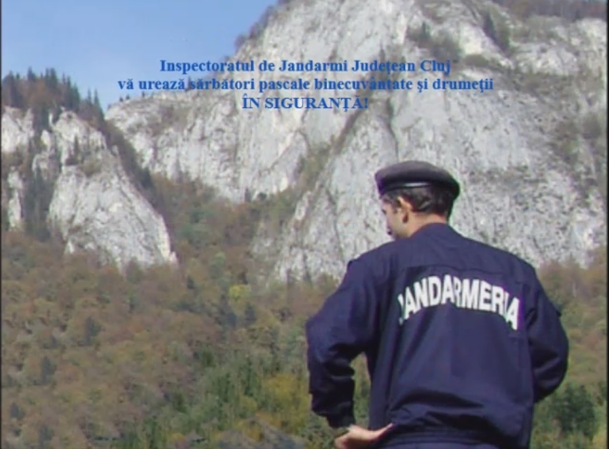 Recomandari ale jandarmilor montani clujeni pentru turistii care vor face drumetii montane de Paste
