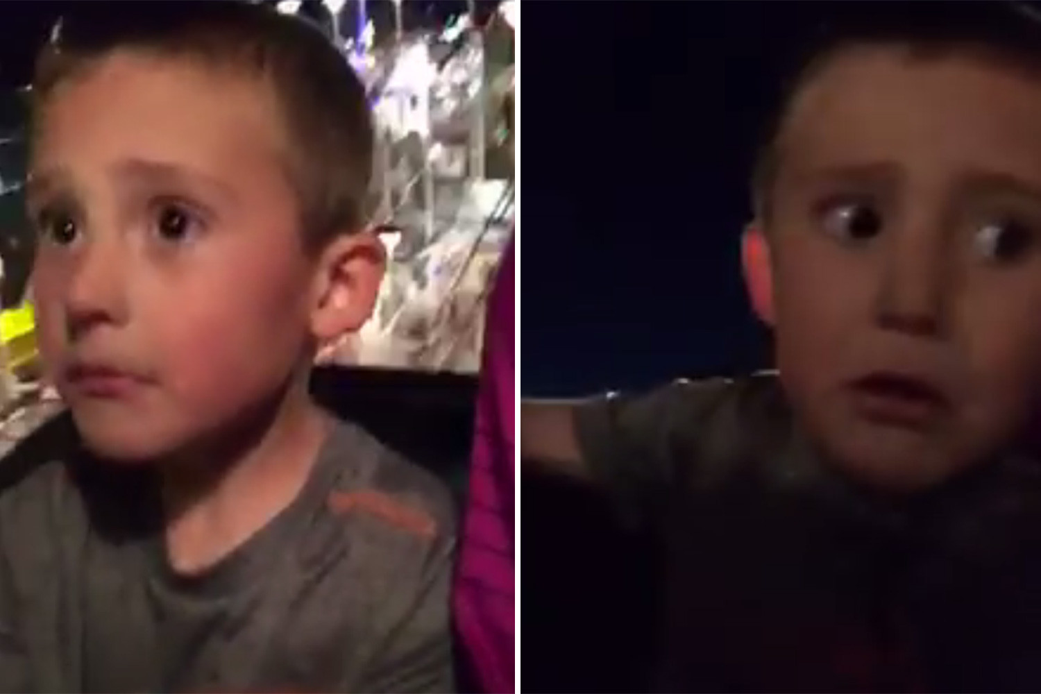 Se dadeau cu rollercoasterul, cand centura de siguranta a baietelului s-a rupt. Ce a facut tatal lui in secunda urmatoare