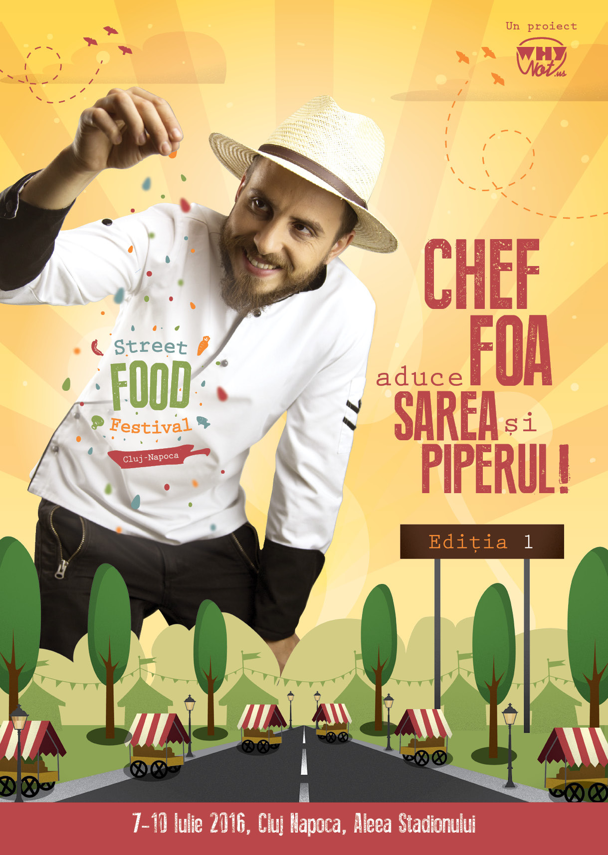 Clujul devine capitala Street Food alaturi de Chef Foa