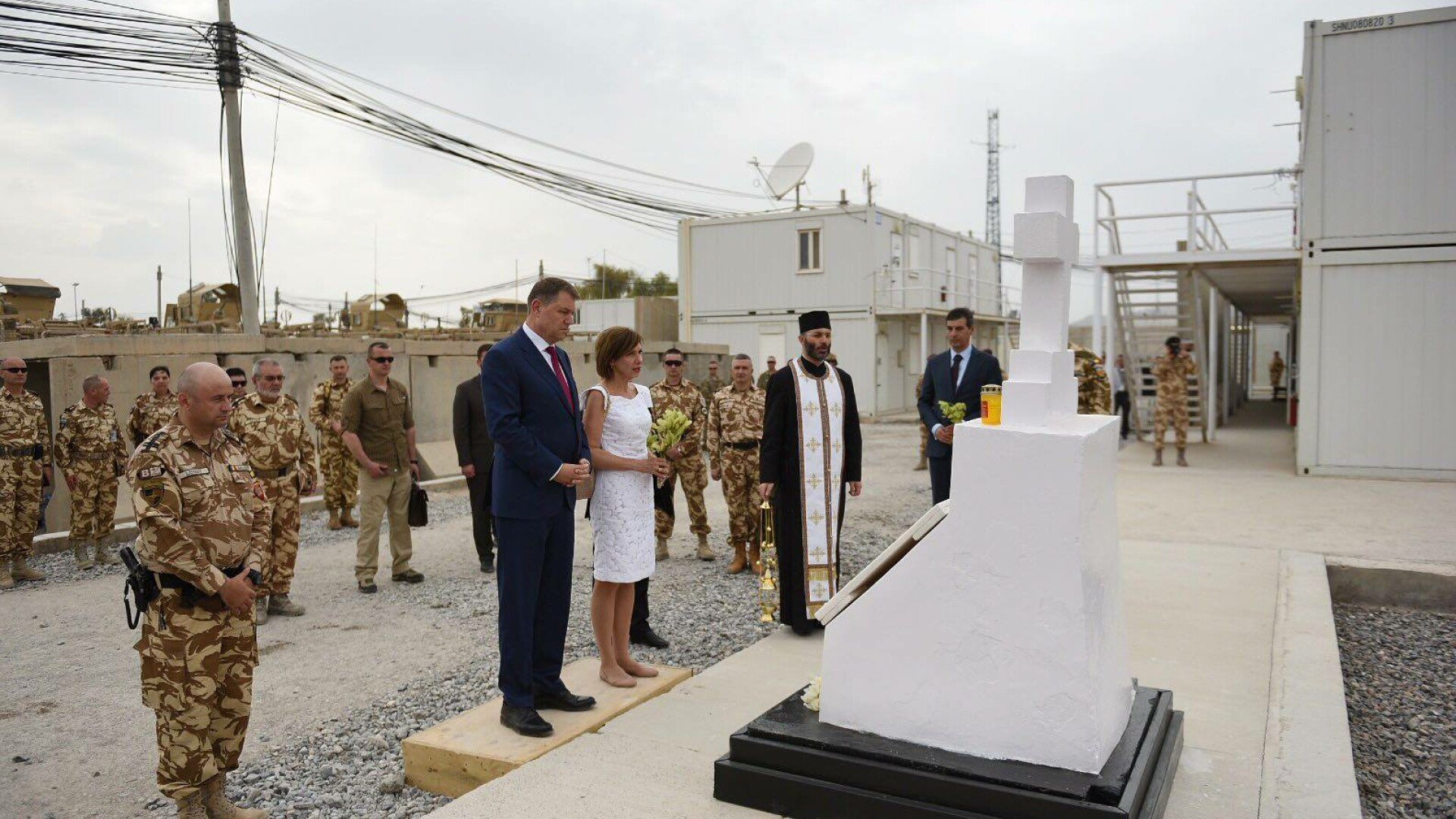 Klaus Iohannis in Afganistan