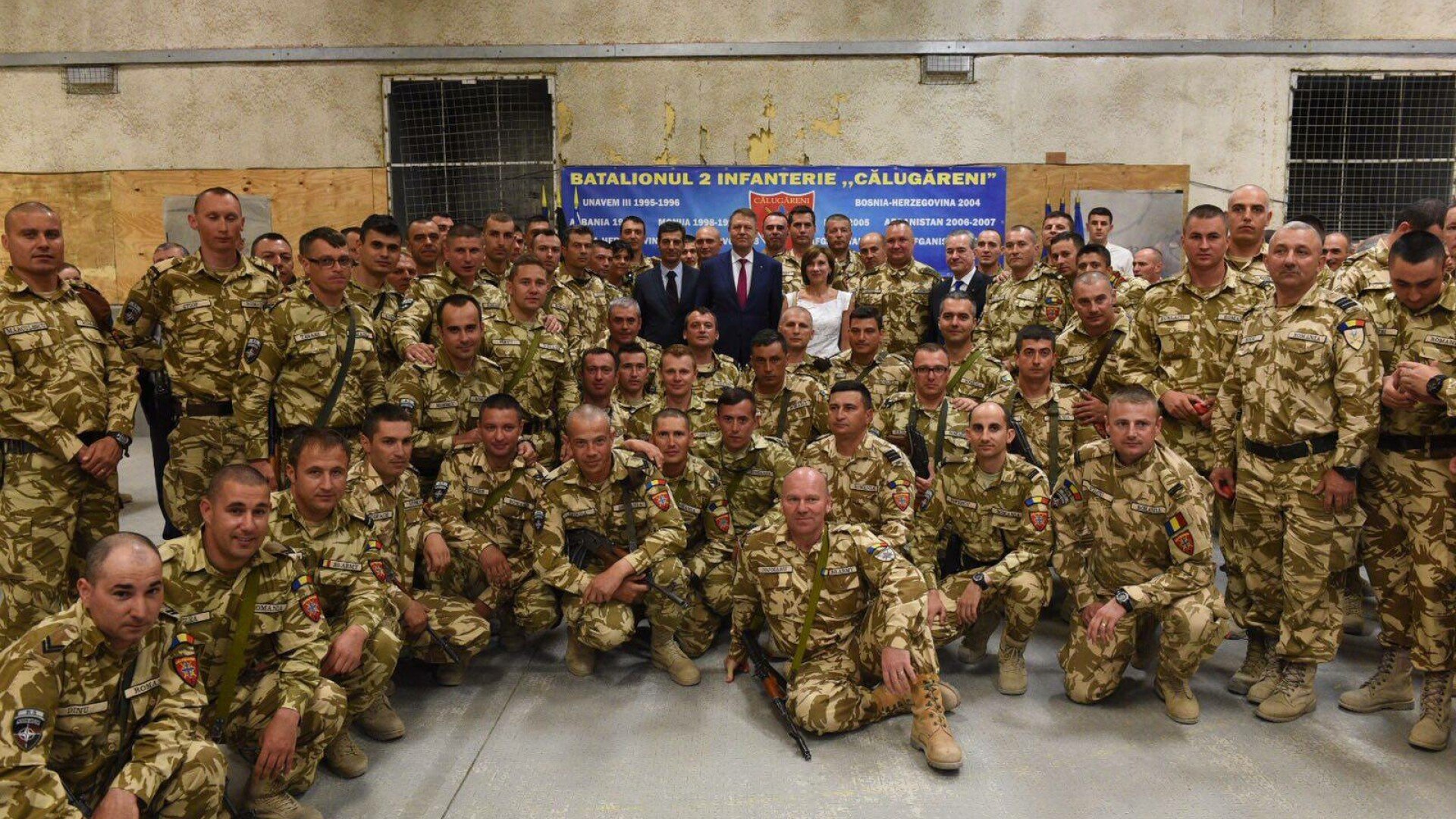 Klaus Iohannis in Afganistan