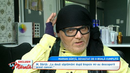 Marian Darta, stilistul vedetelor din Romania, s-a stins dupa o lupta grea cu un cancer